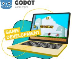 Godot.  Основа создания легендарных игр - КИБЕРшкола программирования для детей, компьютерные курсы для школьников, начинающих и подростков - KIBERone г. Калининград