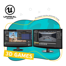 Unreal Engine 4. Игровой движок - КИБЕРшкола программирования для детей, компьютерные курсы для школьников, начинающих и подростков - KIBERone г. Калининград