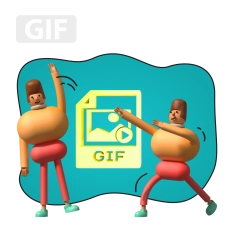 Gif-анимация - КИБЕРшкола программирования для детей, компьютерные курсы для школьников, начинающих и подростков - KIBERone г. Калининград