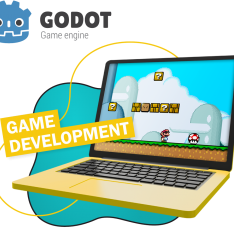 Godot.  Основа создания легендарных игр - КИБЕРшкола программирования для детей, компьютерные курсы для школьников, начинающих и подростков - KIBERone г. Калининград
