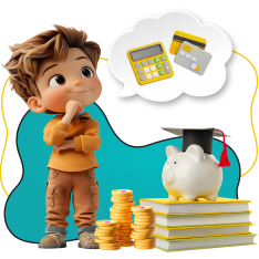 Финансовый интеллект вместе KIBERone - КИБЕРшкола программирования для детей, компьютерные курсы для школьников, начинающих и подростков - KIBERone г. Калининград