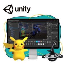 Мир игр на Unity 2D на популярном движке + AI-помощники - КИБЕРшкола программирования для детей, компьютерные курсы для школьников, начинающих и подростков - KIBERone г. Калининград