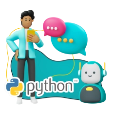 Умный чат-бот на Python на Telegram - КИБЕРшкола программирования для детей, компьютерные курсы для школьников, начинающих и подростков - KIBERone г. Калининград