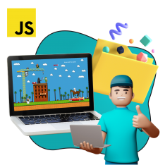 Программирование на JavaScript. Учимся создавать игры! - КИБЕРшкола программирования для детей, компьютерные курсы для школьников, начинающих и подростков - KIBERone г. Калининград
