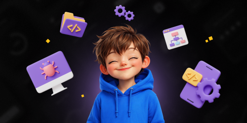 Идеальный сайт с нуля: код, дизайн и AI-помощник - КИБЕРшкола программирования для детей, компьютерные курсы для школьников, начинающих и подростков - KIBERone г. Калининград